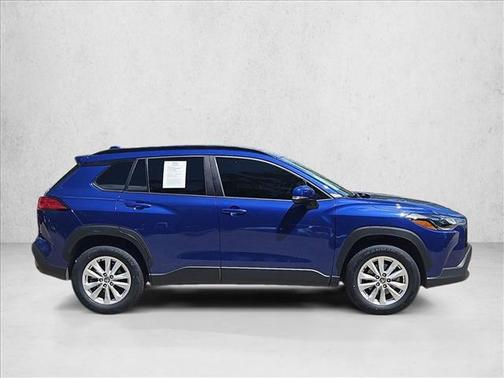 Blue Crush Metallic 2023 Toyota Corolla Cross LE