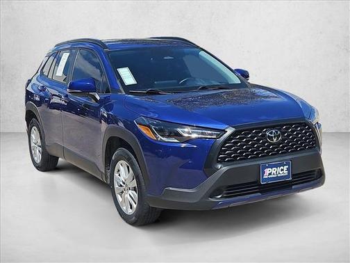 Blue Crush Metallic 2023 Toyota Corolla Cross LE