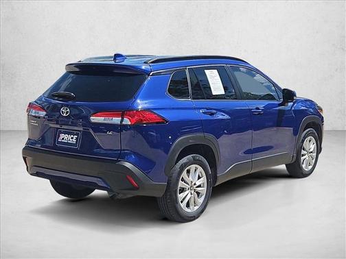 Blue Crush Metallic 2023 Toyota Corolla Cross LE