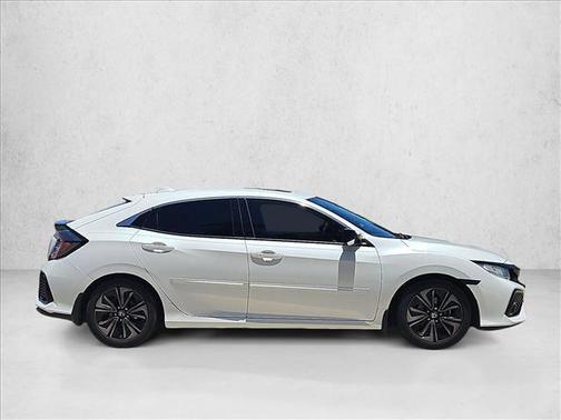 White 2019 Honda Civic EX