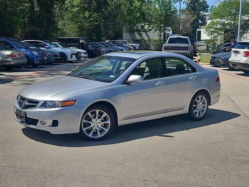 Alabaster Silver M 2007 Acura TSX Base