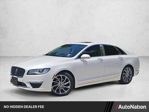 White 2019 Lincoln MKZ Reserve I