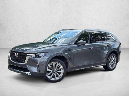 Machine Gray Metallic 2024 Mazda CX-90 3.3 Turbo Premium