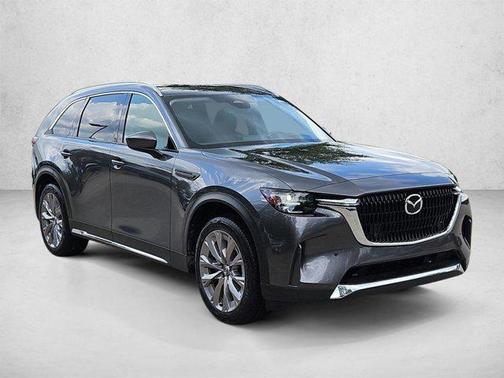 Machine Gray Metallic 2024 Mazda CX-90 3.3 Turbo Premium