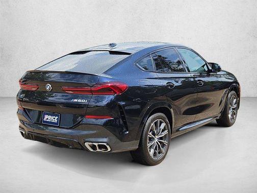 Black 2025 BMW X6 M60i