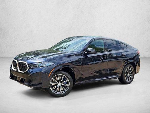 Black 2025 BMW X6 M60i