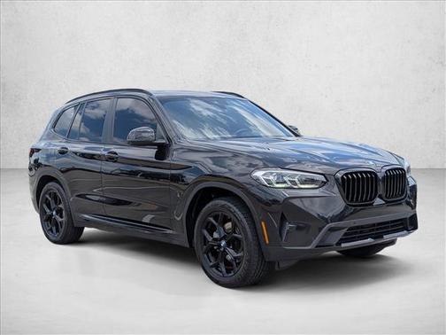 Black Sapphire Metallic 2024 BMW X3 sDrive30i