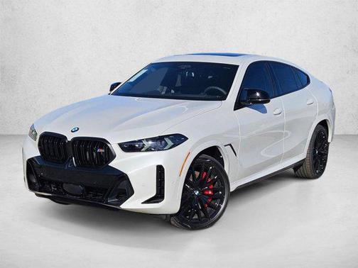 Mineral White Metallic 2026 BMW X6 M60i