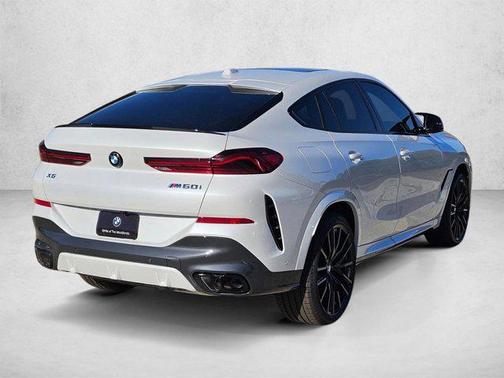 Mineral White Metallic 2026 BMW X6 M60i