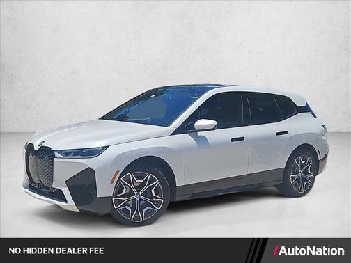 Mineral White Metallic 2024 BMW iX xDrive50