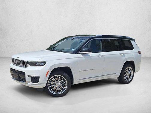 Bright White Clearcoat 2023 Jeep Grand Cherokee L Summit