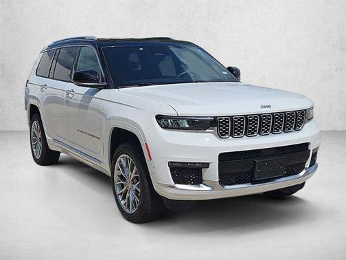 Bright White Clearcoat 2023 Jeep Grand Cherokee L Summit