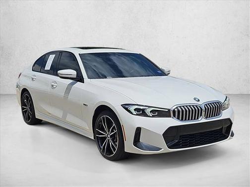Alpine White 2023 BMW 330e 330e