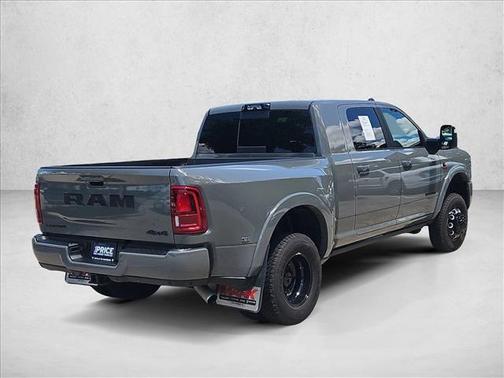Ceramic Gray Clearcoat 2026 RAM 3500 Limited Mega Cab 4x4 6'4' Box