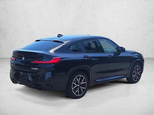 Black 2025 BMW X4 M40i