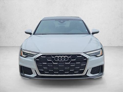 Glacier White Metallic 2024 Audi A6 55 Premium Plus