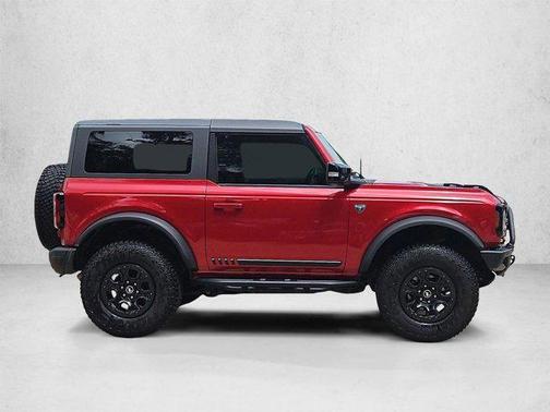 Rapid Red Metallic Tinted Clearcoat 2021 Ford Bronco First Edition