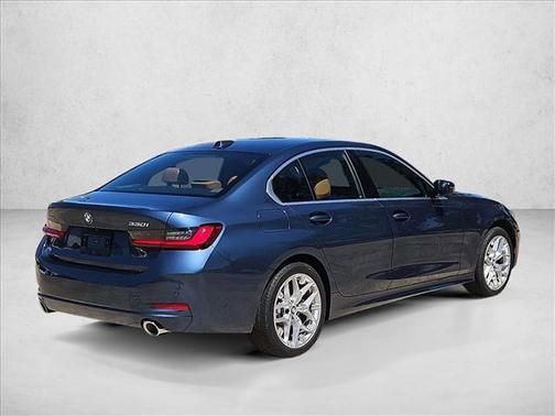 Blue 2025 BMW 330 xDrive