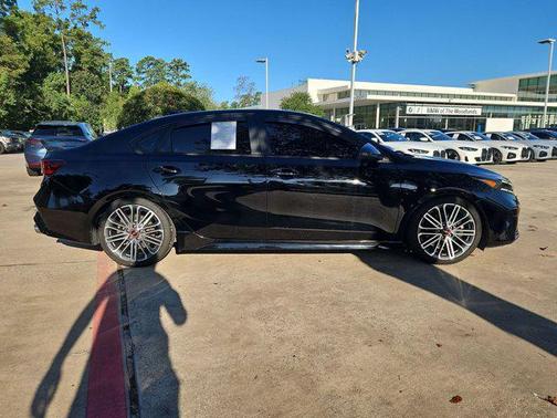 Aurora Black 2023 Kia Forte GT