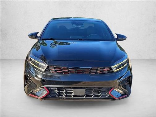 Aurora Black 2023 Kia Forte GT