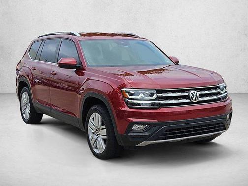 Fortana Red Metallic 2019 Volkswagen Atlas 3.6L SE w/Technology