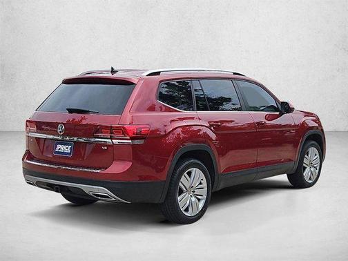 Fortana Red Metallic 2019 Volkswagen Atlas 3.6L SE w/Technology