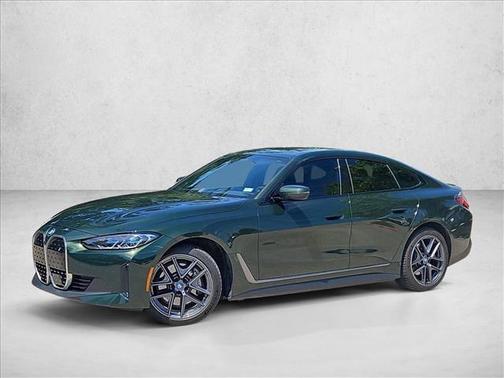 San Remo Green Metallic 2023 BMW i4 Gran Coupe eDrive40
