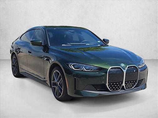 San Remo Green Metallic 2023 BMW i4 Gran Coupe eDrive40