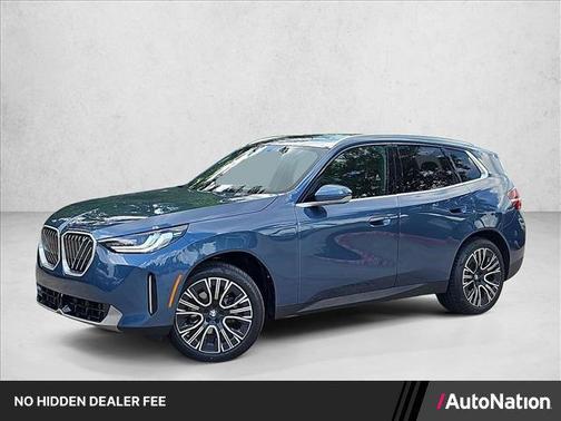 Arctic Race Blue Metallic 2026 BMW X3 30 xDrive