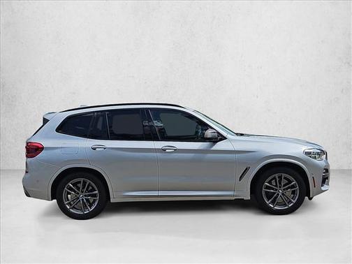 Glacier Silver Metallic 2019 BMW X3 M40i