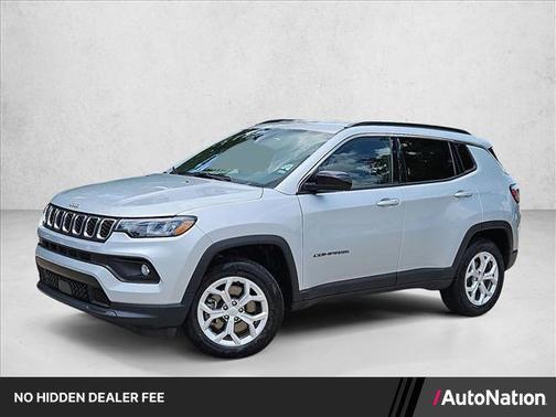 Silver Zynith Metallic Clearcoat 2024 Jeep Compass Latitude