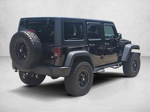 Black Clearcoat 2015 Jeep Wrangler Unlimited Rubicon