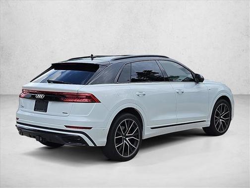 White 2019 Audi Q8 3.0T Premium