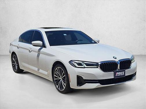 Alpine White 2023 BMW 530 i