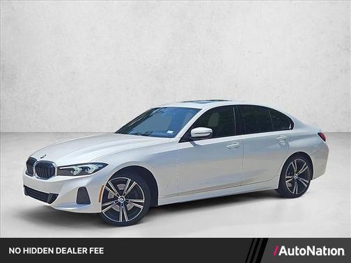Mineral White Metallic 2023 BMW 330 330i