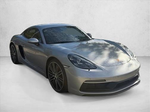 Silver/Gray 2024 Porsche 718 Cayman GTS 4.0