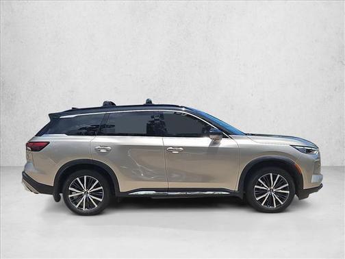 Warm Titanium/Black Obsidian 2022 INFINITI QX60 AUTOGRAPH