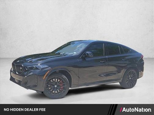 Black Sapphire Metallic 2025 BMW X6 M60i