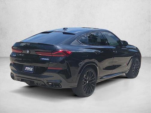 Black Sapphire Metallic 2025 BMW X6 M60i