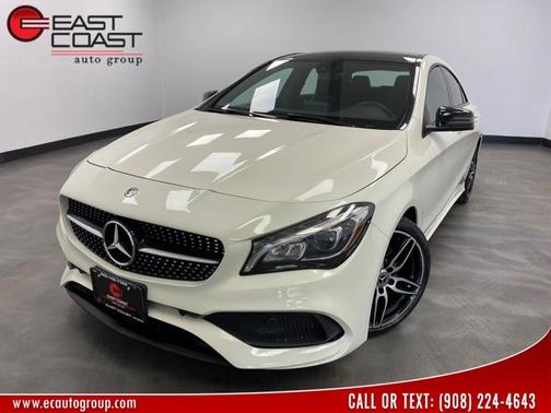 Cirrus White 2018 Mercedes-Benz CLA 250 4MATIC