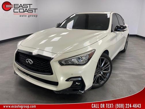 Majestic White 2021 INFINITI Q50 3.0t RED SPORT 400