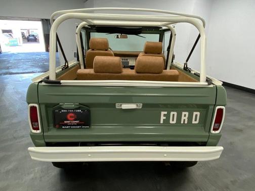 Green 1972 Ford Bronco 302