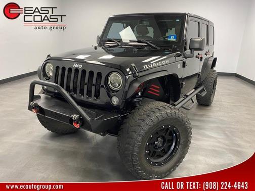 Black Clearcoat 2016 Jeep Wrangler Unlimited Rubicon