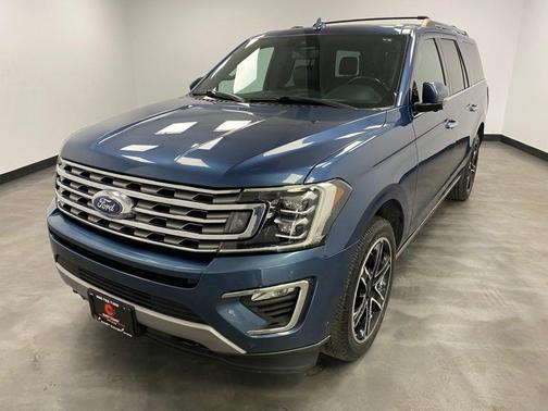 Blue Metallic 2019 Ford Expedition Max Limited