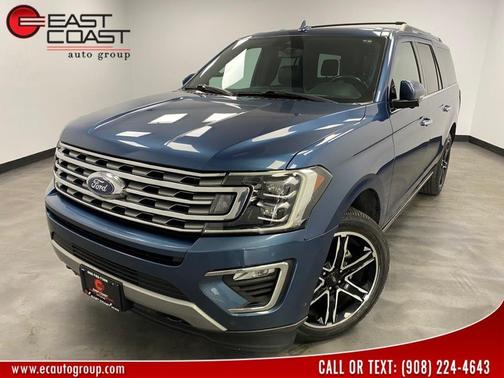 Blue Metallic 2019 Ford Expedition Max Limited