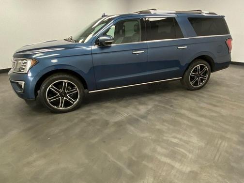 Blue Metallic 2019 Ford Expedition Max Limited