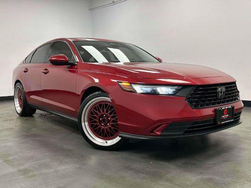 Radiant Red Metallic 2024 Honda Accord EX