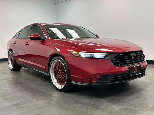 Radiant Red Metallic 2024 Honda Accord EX
