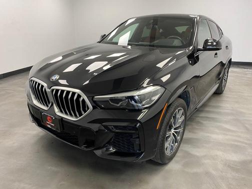 Black Sapphire Metallic 2022 BMW X6 xDrive40i