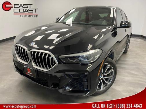 Black Sapphire Metallic 2022 BMW X6 xDrive40i
